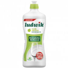 Средство для ручного мытья посуды Ludwik Зеленое яблоко 900 г (5900498028102)