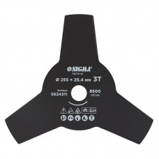 Нож для триммера Sigma 255x25.4мм, 3Т (5624311)