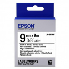 Лента для принтера этикеток Epson LK3WBW (C53S653007)