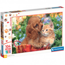 Пазл Clementoni Noli Cute Friends серия MAXI, 104 элемента (25763)
