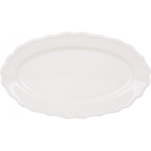 Блюда порцелянові овальні "Pure White" 36х22см, 6 штук (134226)