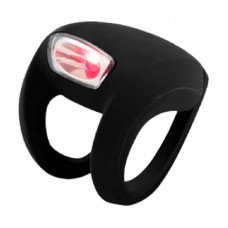 Задняя велофара Knog Frog Strobe Rear 2.5 Lumens Black (11928)