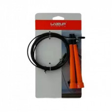 Скакалка LiveUp Cable Jumprope LS3122 швидкісна помаранчева 275x0.5см (6951376109504)