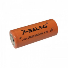 Батарея акумуляторная для фонарей X-Balog 26650 Li-Ion 4,2V (134526)