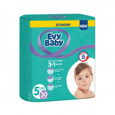 Подгузники Evy Baby Junior Twin 11-25 кг 30 шт (8683881000219)