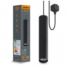 Светильник Videx LED 10W 4100K черный (VL-ST-10034B)