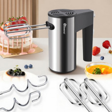 Ручной миксер Domotec MS-6690 400 Вт 5 скоростей двойные венчики (135726)