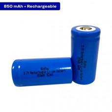 Аккумулятор литиевый CR123A/16340 емкостью 850mAh 3.7V Lithium (69826)