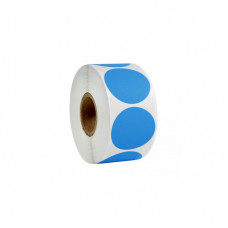 Этикетка UKRMARK термо ECO 38x38/0.1тыс, круг, синий (900391)