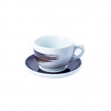 Чашка Ancap cappuccino large 260 мл, серія Verona Millecolori Black (35132)