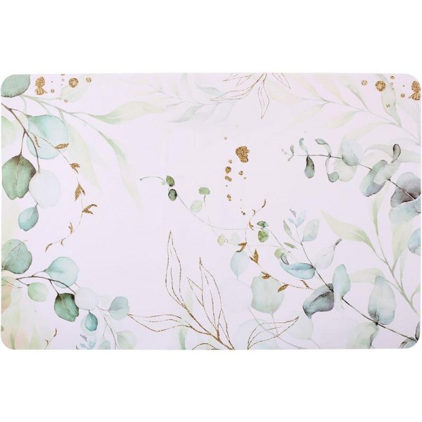Набір 12 сервірувальних серветок 28x43см підтарільники Floral-108, поліпропілен (112036)