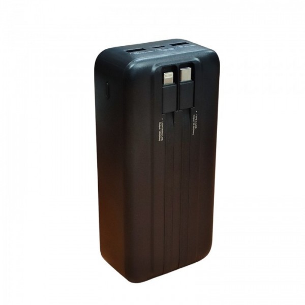 Внешний аккумулятор Power bank LENYES PX342D 30000 mAh, PD22,5W + быстрая зарядка батарея зарядка Черный (134036) Внешний аккумулятор Power bank LENYES PX342D 30000 mAh, PD22,5W + быстрая зарядка батарея зарядка Черный (134036)