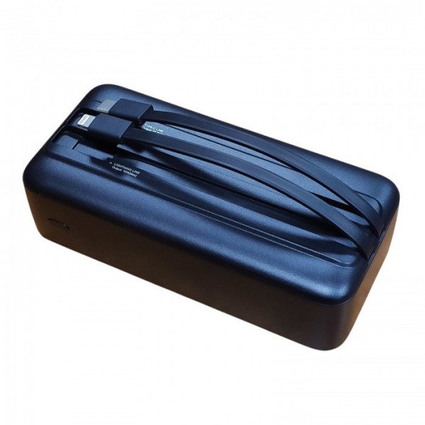 Внешний аккумулятор Power bank LENYES PX342D 30000 mAh, PD22,5W + быстрая зарядка батарея зарядка Черный (134036) Внешний аккумулятор Power bank LENYES PX342D 30000 mAh, PD22,5W + быстрая зарядка батарея зарядка Черный (134036)