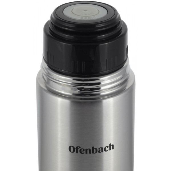 Термос Ofenbach для напоїв 750мл із нержавіючої сталі (114236) Термос Ofenbach для напоїв 750мл із нержавіючої сталі (114236)