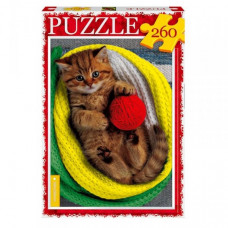 Пазл классический "Котик" С260-14-06, 260 элементов