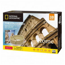 Пазл Cubic Fun Трехмерная головоломка-конструктор National Geographic Колизей (DS0976h)