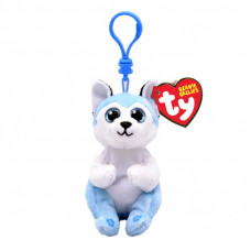 Мягкая игрушка Ty брелок Beanie Bellies Хаски Thunder 12 см (43105)