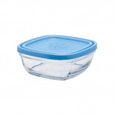 Пищевой контейнер Duralex Lys Carre Quadrate Blue 1150 мл 17 см (9022AM06)