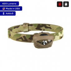 Фонарь налобный Princeton Tec Vizz 420 Lumen MPLS Multicam (70436)