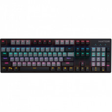 Клавиатура Hator Starfall Rainbow Origin Red USB Grey/Black (HTK-608-BGB)
