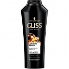 Шампунь Gliss Ultimate Repair для сильно поврежденных и сухих волос 400 мл (9000100663410)