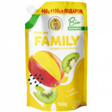 Жидкое мыло Family 2K Киви и манго 560 г (4260637721464)
