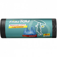 Пакеты для мусора Frau Tau С ручками 35 л 25 шт. (4820263231944)