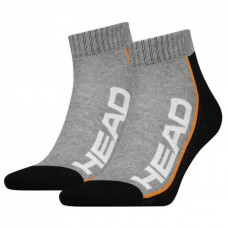 Носки Head Qperformance Quarter 781009001-235 2 пари Чорний/Сірий 39-42 (8718824546476)
