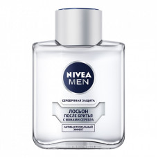 Лосьон после бритья Nivea Men Серебряная защита с ионами серебра 100 мл (4005808539789/4005808539604)