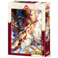Пазл ART PUZZLE Виолончелистка, 500 элементов (5088)