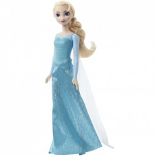 Кукла Disney Princess Эльза из м/ф Ледяное сердце в платье со шлейфом (HLW47)