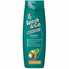Шампунь Wash&Go с маслом ши для поврежденных волос 400 мл (8008970042206)