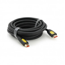 Кабель мультимедийный HDMI M to HDMI M 5.0m V2.0 4K UHD black VEGGIEG (YT-HDMI(M)/(M)HA-5/19714)
