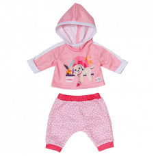 Аксессуар к кукле Zapf Набор одежды для куклы Baby Вorn - Розовый спортивный костюм (837313)