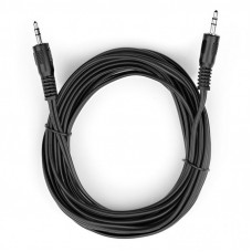Кабель мультимедийный 3.5mm M to 3.5mm M 5.0m Vinga (VCPDCJ35MM5BK)