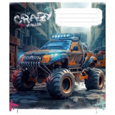Тетрадь общая "Crazy" 048-3283K-4 в клетку, 48 листов