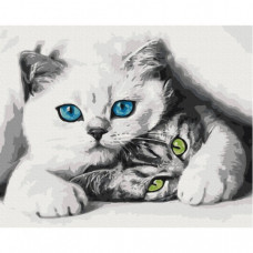 Картина по номерам "Муркотики" BS51695, 40x50 см