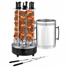 Электрошашлычница шашлычница Domotec BBQ на 6 шампуров 1000W (106946)
