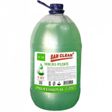 Жидкое мыло San Clean Зеленое 5 кг (4820003544440)