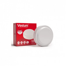 Светильник Vestum ЖКХ LED 12W круг 4500K 220V (1-VS-7102)