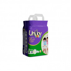 Подгузники Unijoy baby Premium S (3-6 кг) 24 шт (6973920541011)