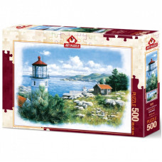 Пазл ART PUZZLE Маяк на набережной, 500 элементов (5076)