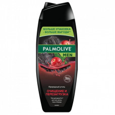 Гель для душа Palmolive Men 4 в 1 Очищение и Перезагрузка С природным углем 500 мл (8718951410251)
