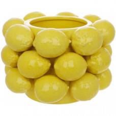 Ваза Lemon порцелянова декоративна, 17см, діаметр 25см (112356)