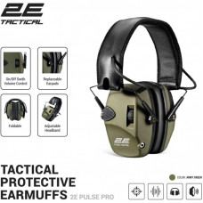 Наушники для стрельбы 2E Pulse Pro NRR 22 dB активные Army Green (2E-TPE026ARGN)