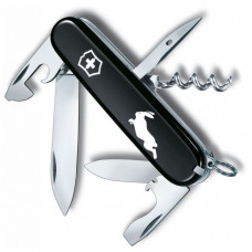 Нож Victorinox Spartan Zodiac Black "Шпаркий Кролик" (1.3603.3_Z2170u)