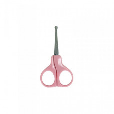 Ножницы маникюрные безопасные MGZ-0715 (Pink) розовый