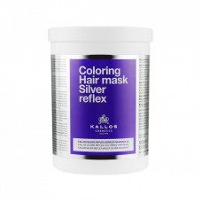 Маска для волос Kallos Cosmetics Coloring Hair Mask Silver Reflex 1000 мл (5998889516642)