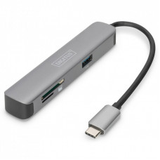 Концентратор Digitus Travel USB-C 5 Port (DA-70891)
