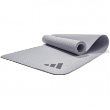 Коврик для йоги Adidas Yoga Mat ADYG-10001SV Уні 173 х 61 х 0,4 см сірий (885652026642)